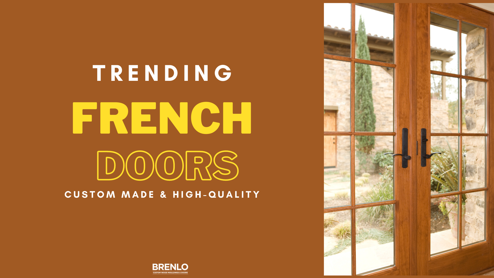 custom French doors