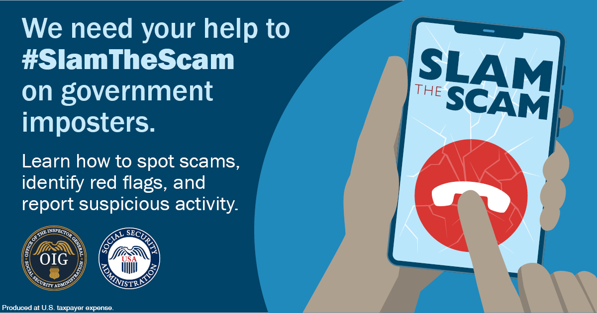 National Slam the Scam Day